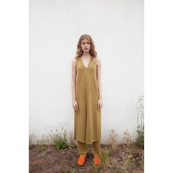 Zara linen vest and pants set - Picture 3 of 9
